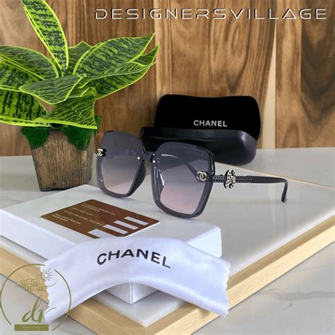 chanel square sunglasses replica|chanel sunglasses real.